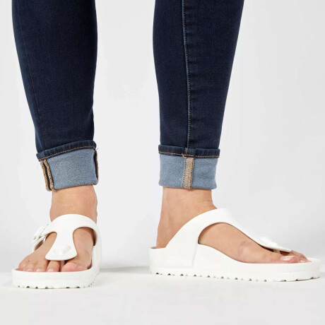 Sandalias Birkenstock Gizeh Eva Blanco