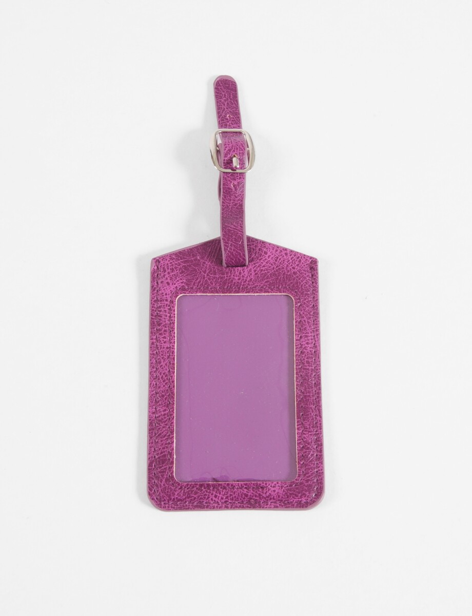 Tag de valija - magenta 