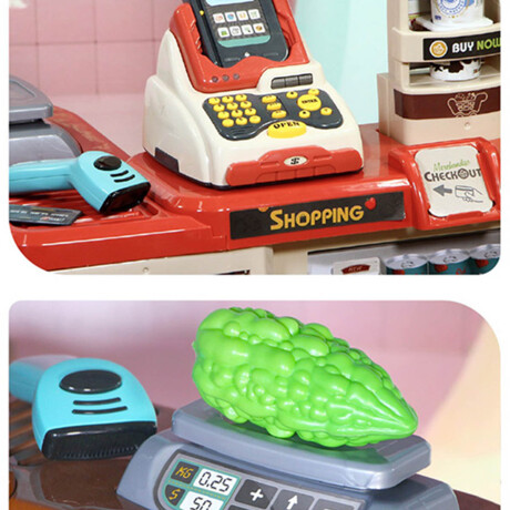 Set De Supermercado Completo Carrito Super Niños Jug019011