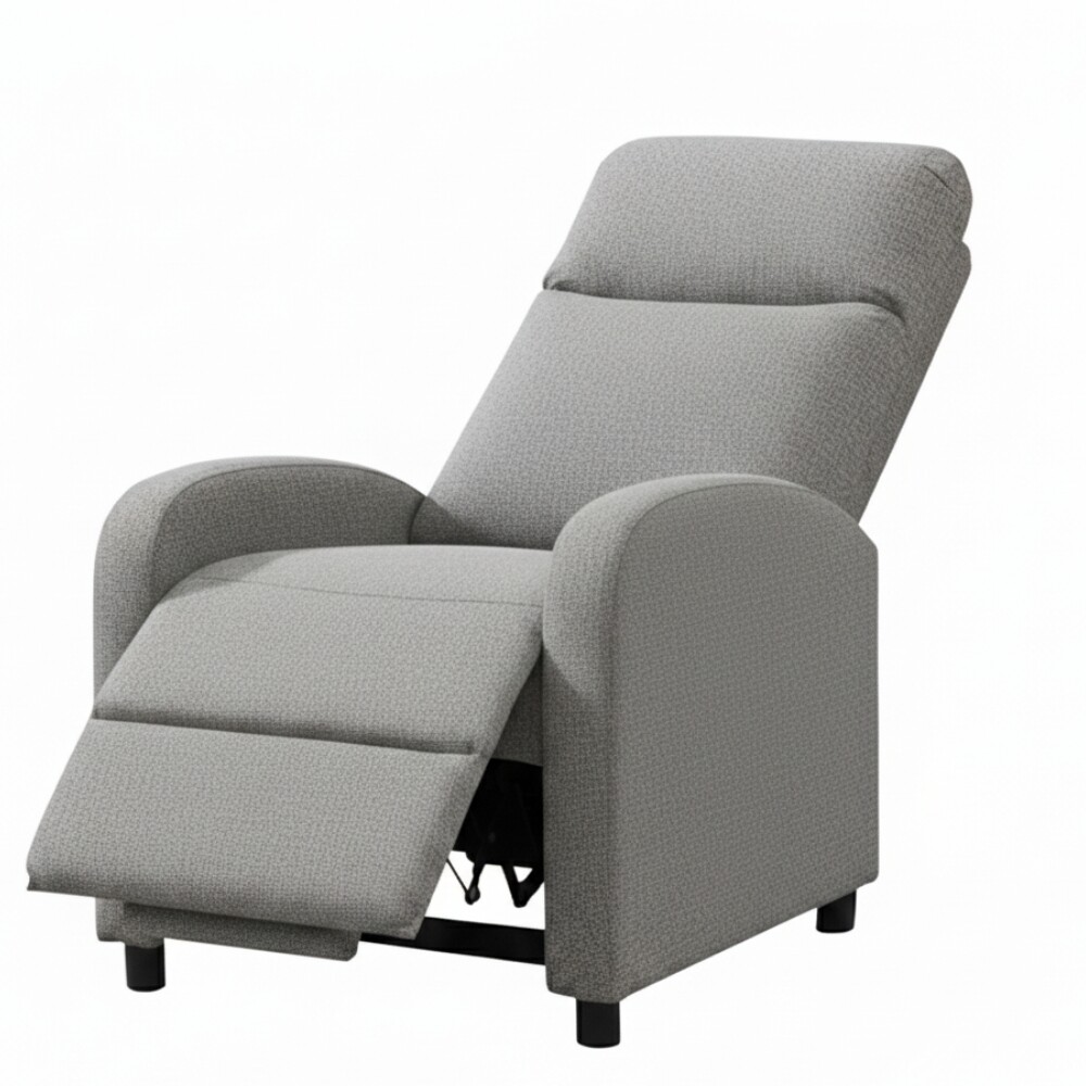 Butaca reclinable - 1 Cuerpo gris claro
