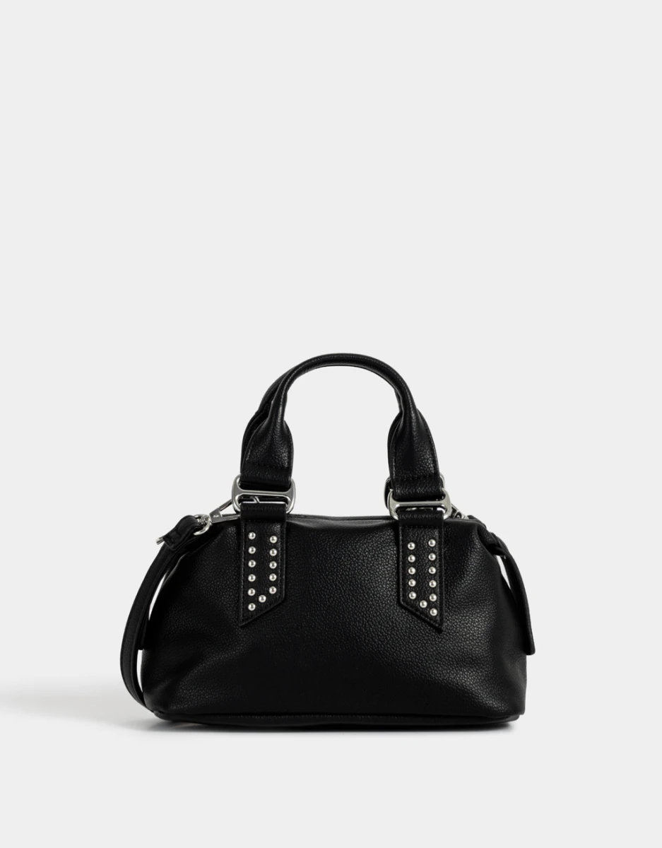 Cartera Bowling Con Tachas 