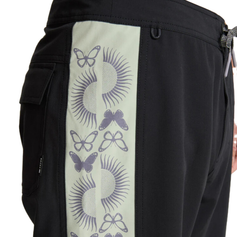 Boardshort Roark Passage Hemp - Negro Boardshort Roark Passage Hemp - Negro