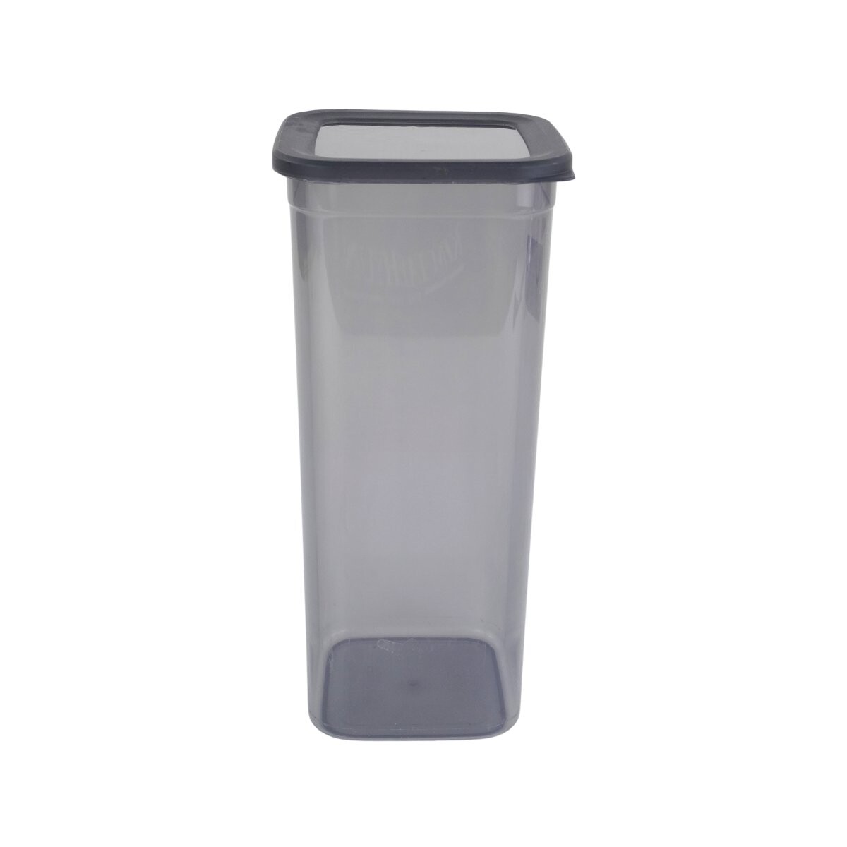 Recipiente cuadrado con tapa gris 1.9L 