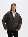 Campera Filoi Gris Oscuro
