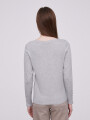 Sweater Mace Gris Melange Medio