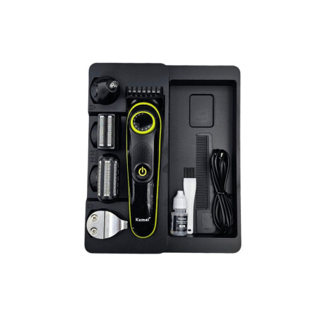 Afeitadora Corta Pelo Inalambrica 5 en 1 Negro