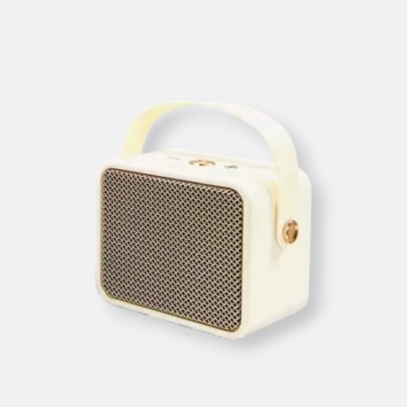 Parlante Cuadrado Beige