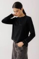 TSHIRT LONGA FW23 Negro