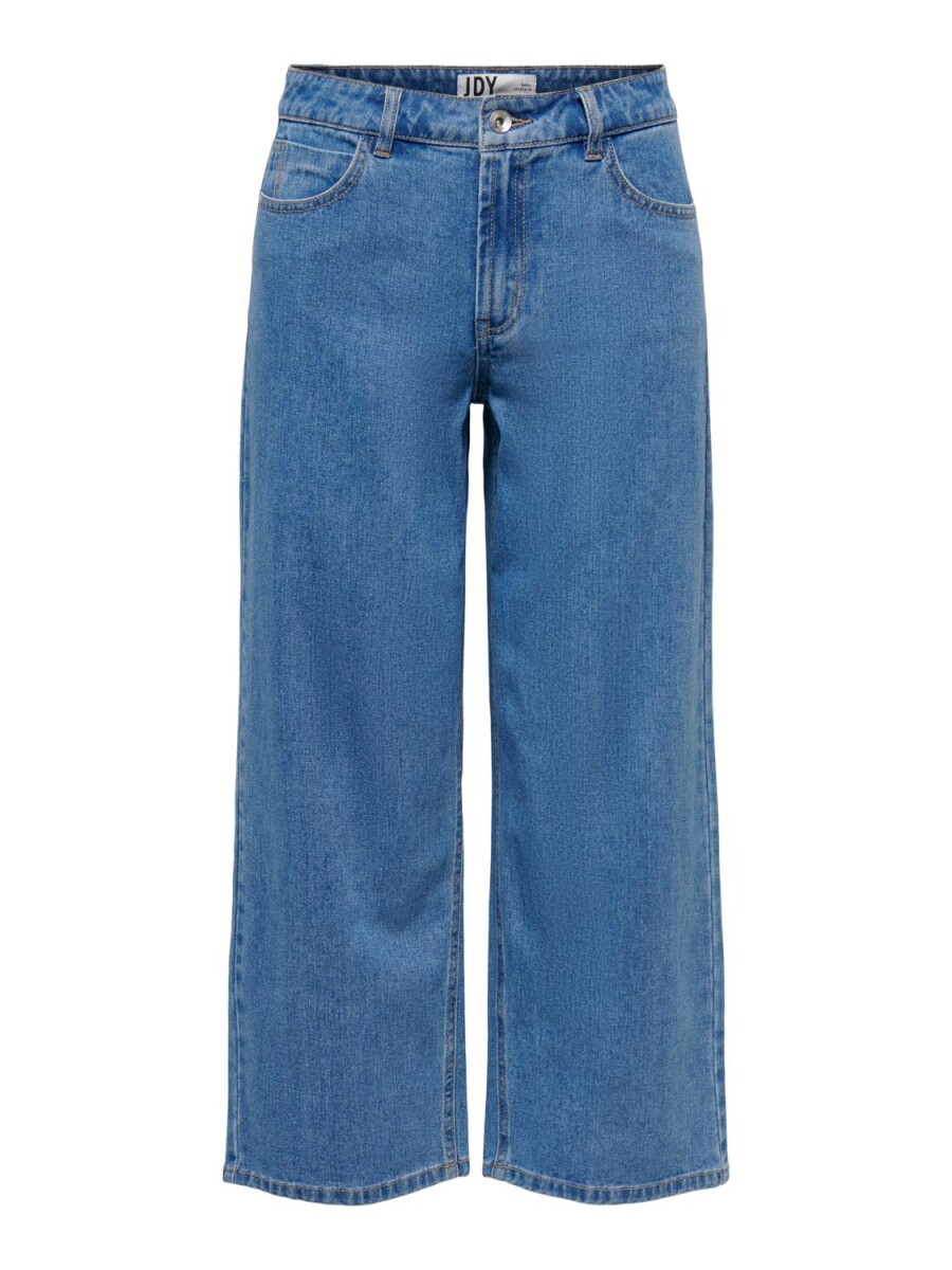 Jeans Celia Cropped - Medium Blue Denim 