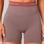 Short Seamless Scrunch Short 4 Mujer Desert Shadows/heated Red Fabl