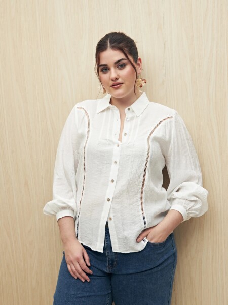 CAMISA ALLIE MAINA BLANCO