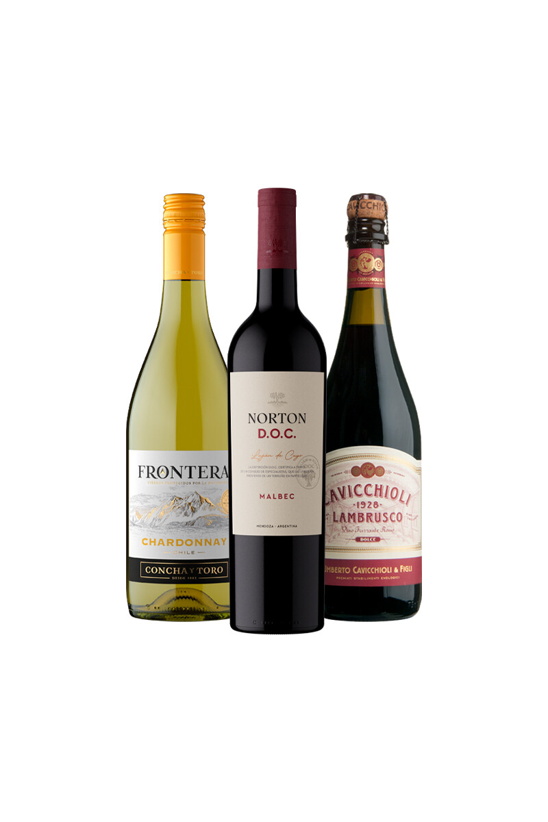 Pack Bacán Selección Nostalgia - Classic Night x3 vinos 