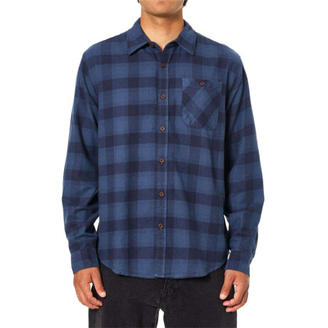 Camisa Katin Derek Flannel Azul