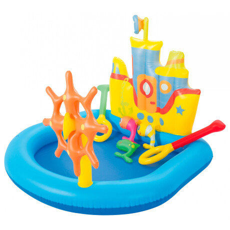 Piscina inflable interactiva Barco de pesca BESTWAY Piscina inflable interactiva Barco de pesca BESTWAY