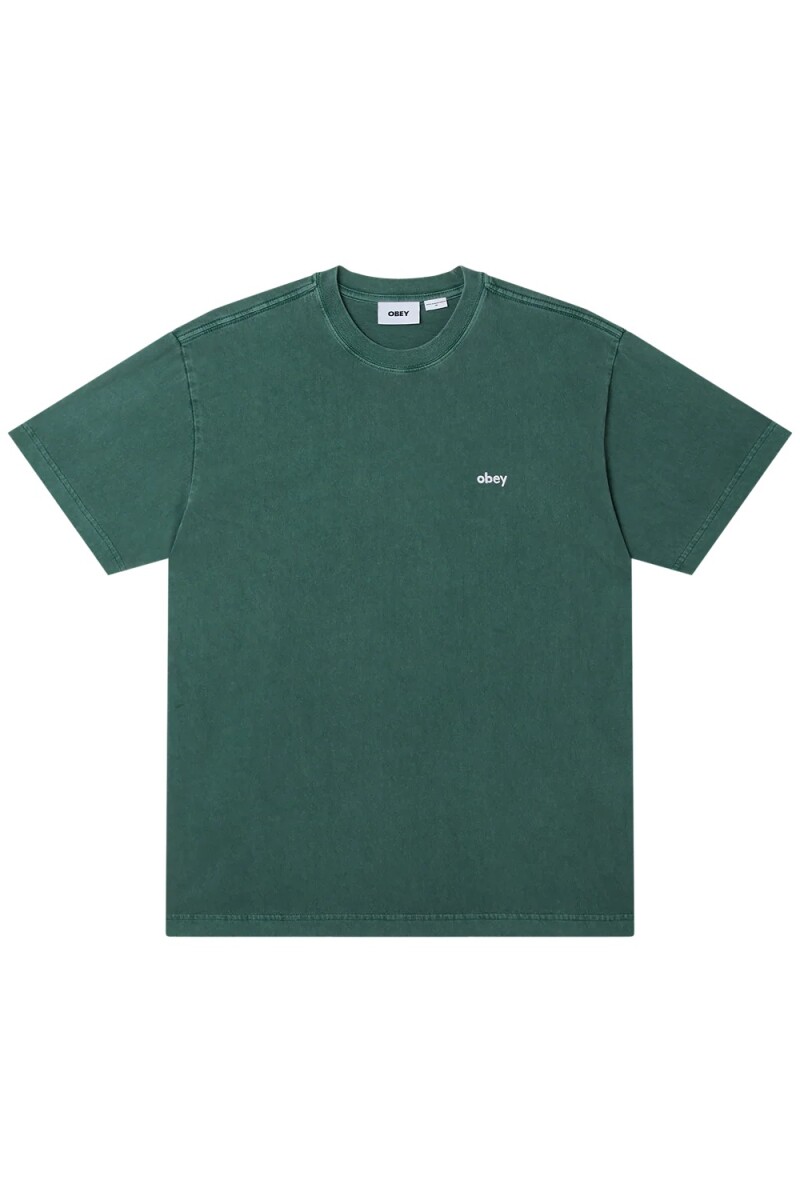 LOWERCASE PIGMENT TEE SS Verde