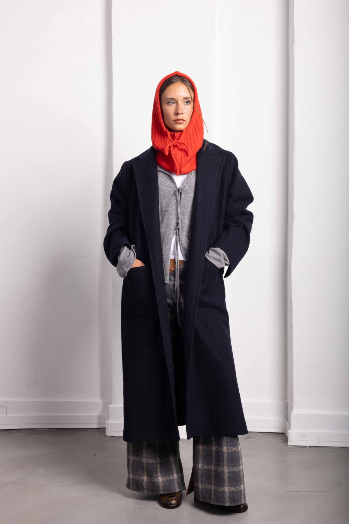 Tapado Patria Lana Azul