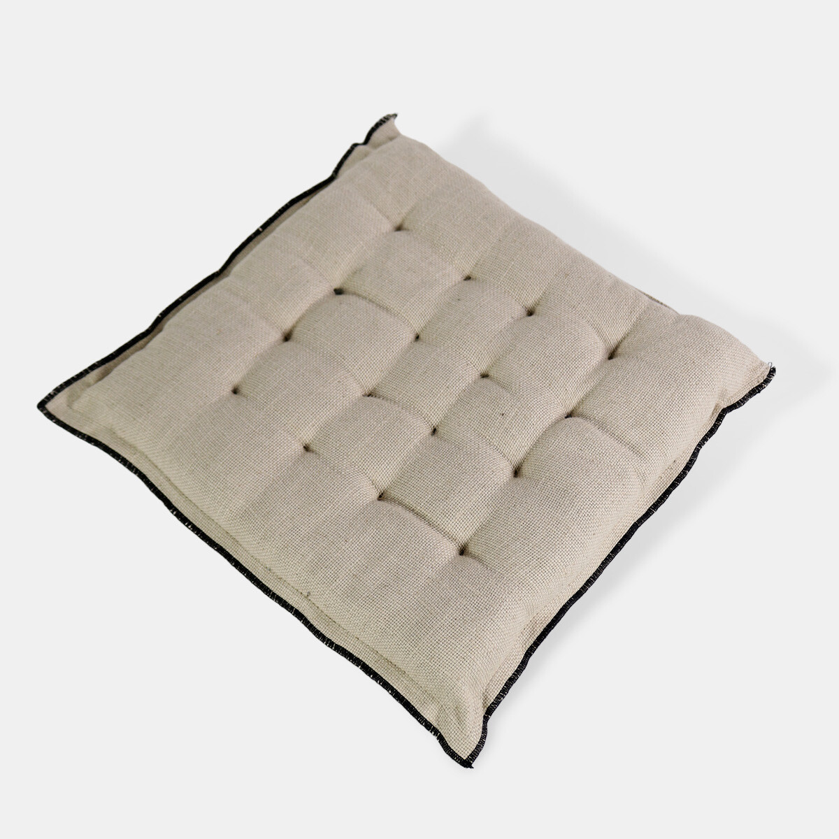 COJIN CUAD BEIGE P/SILLA 38X38CM 