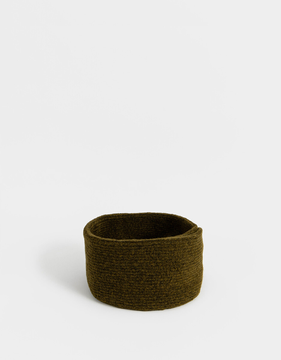 Cuello Tejido Kaki 