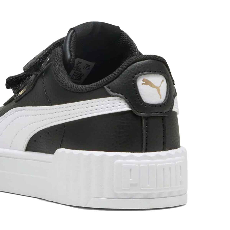 Championes PUMA Carina 3.0 V PS Niños 401478 03 Negro-blanco