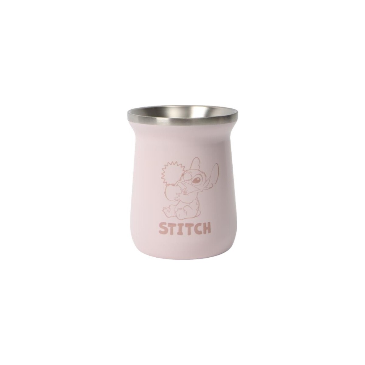 MATE ACERO INOXIDABLE STICH DLS7207 236ML Universo Binario - ROSADO 