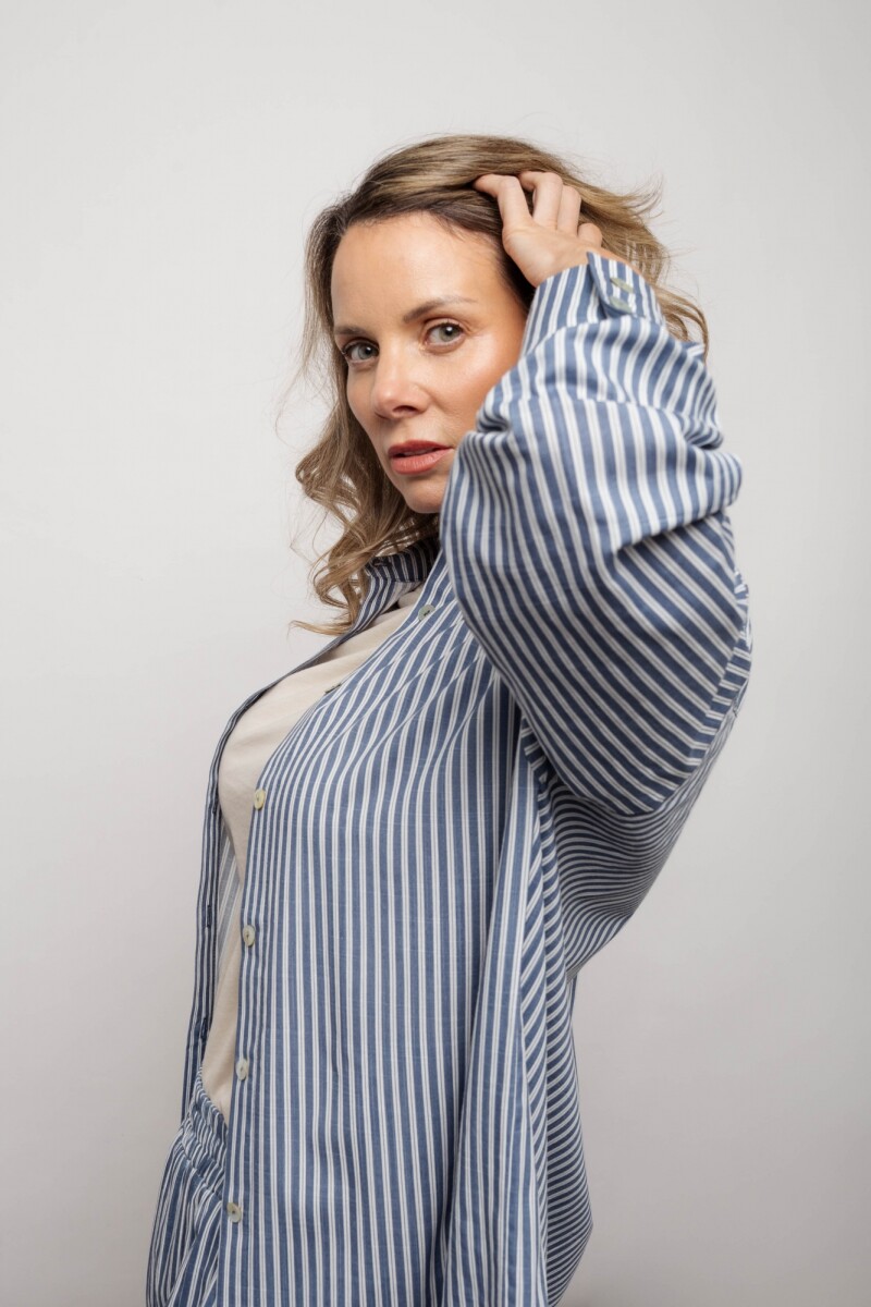 Camisa Blue Celeste