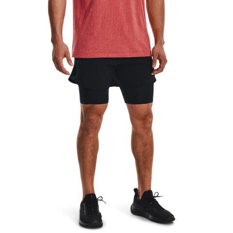 UA Vanish Elite 2in1 Short-GRN BLK-001