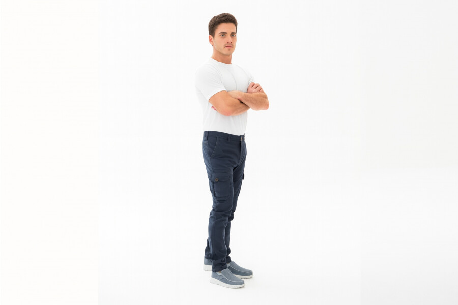 PANTALON CARGO EPSILON S/TAPA Azul