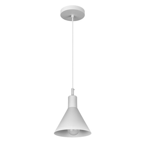 COLGANTE TONI E27 BLANCO 18CM COLGANTE TONI E27 BLANCO 18CM