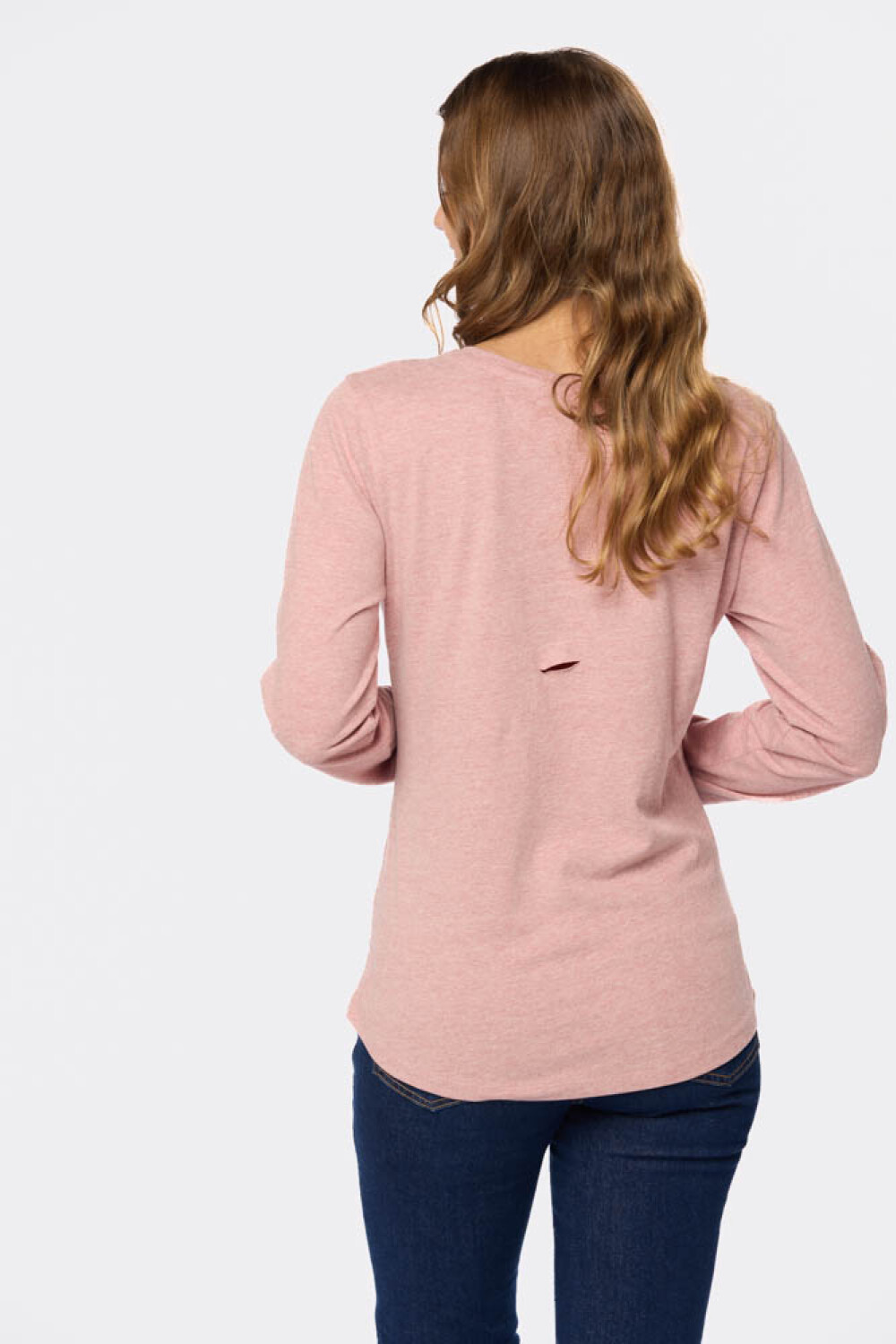 REMERA BÁSICA DE ALGODÓN Rosado