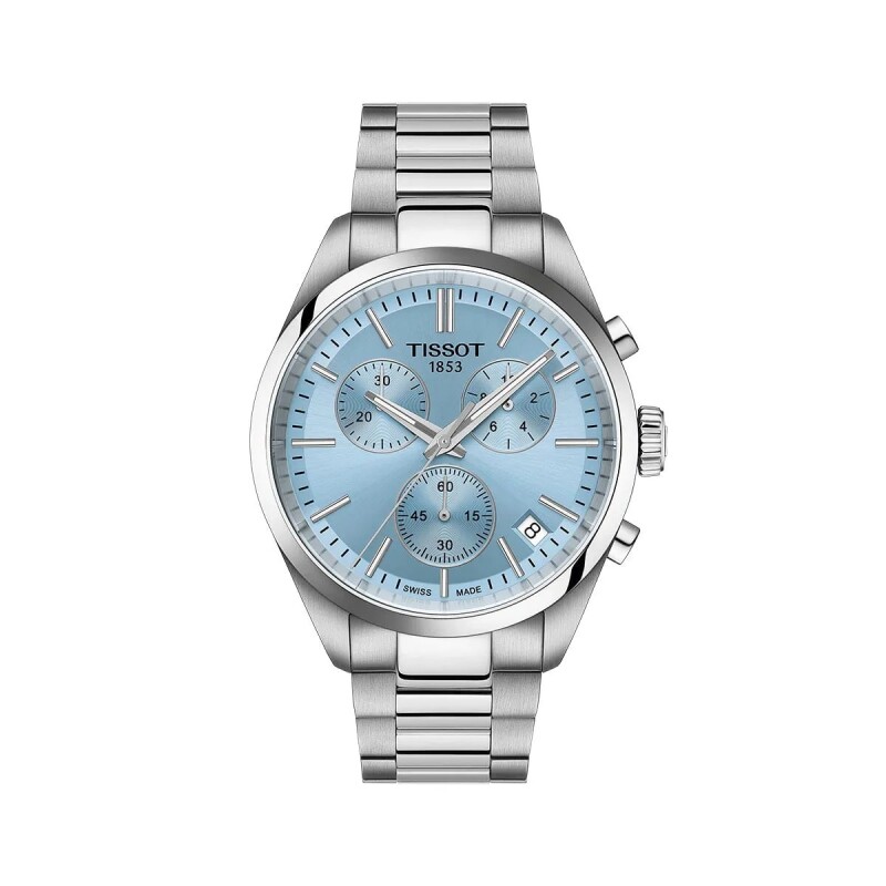 Reloj Tissot T1504171105100 para hombre con correa de acero Azul