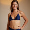 Top+bikini Twist Azul Marino