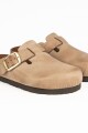Zueco liso Aspen Taupe
