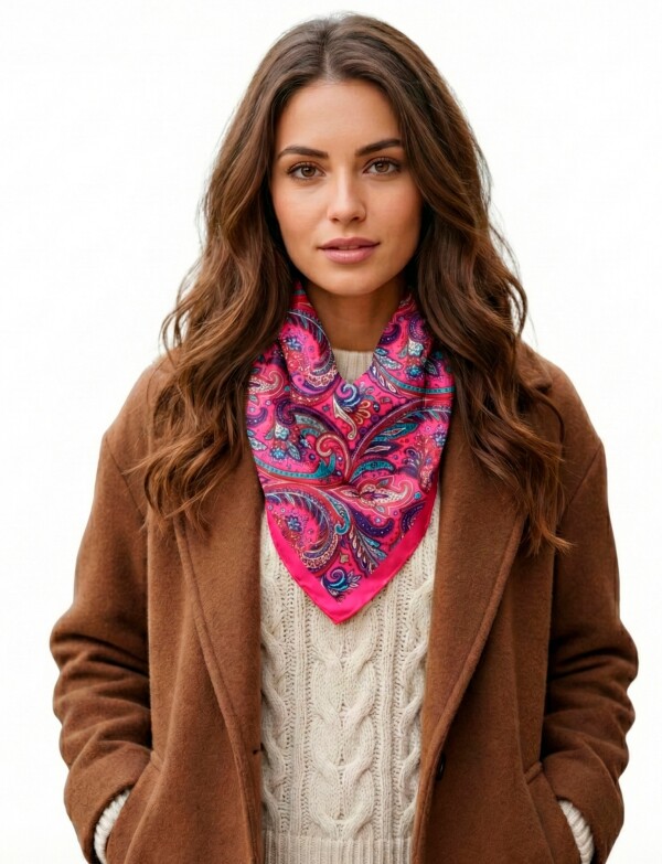 Bandana Arabescos FUCSIA/MULTI