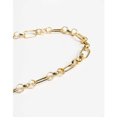 Cinturón De Cadena Dorado