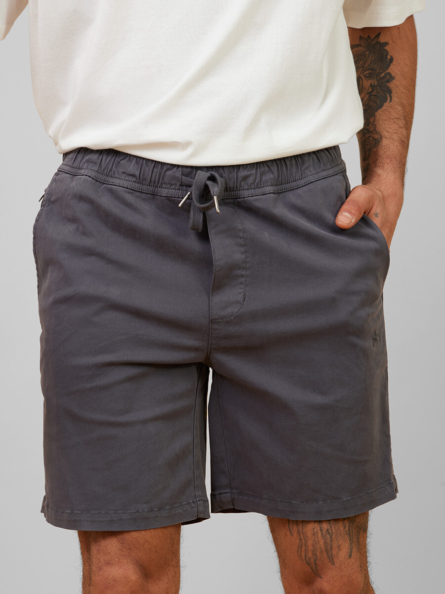 BERMUDA KENTAS26 RUSTY - Gris Oscuro 