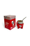 MATE PAMPA MATE TRADICIONAL BOCA CERRADO EDIC. CLUBES RIVER PLATE