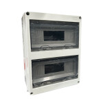 Tablero exterior puerta transp. IP54 24 mod. CAJ00083