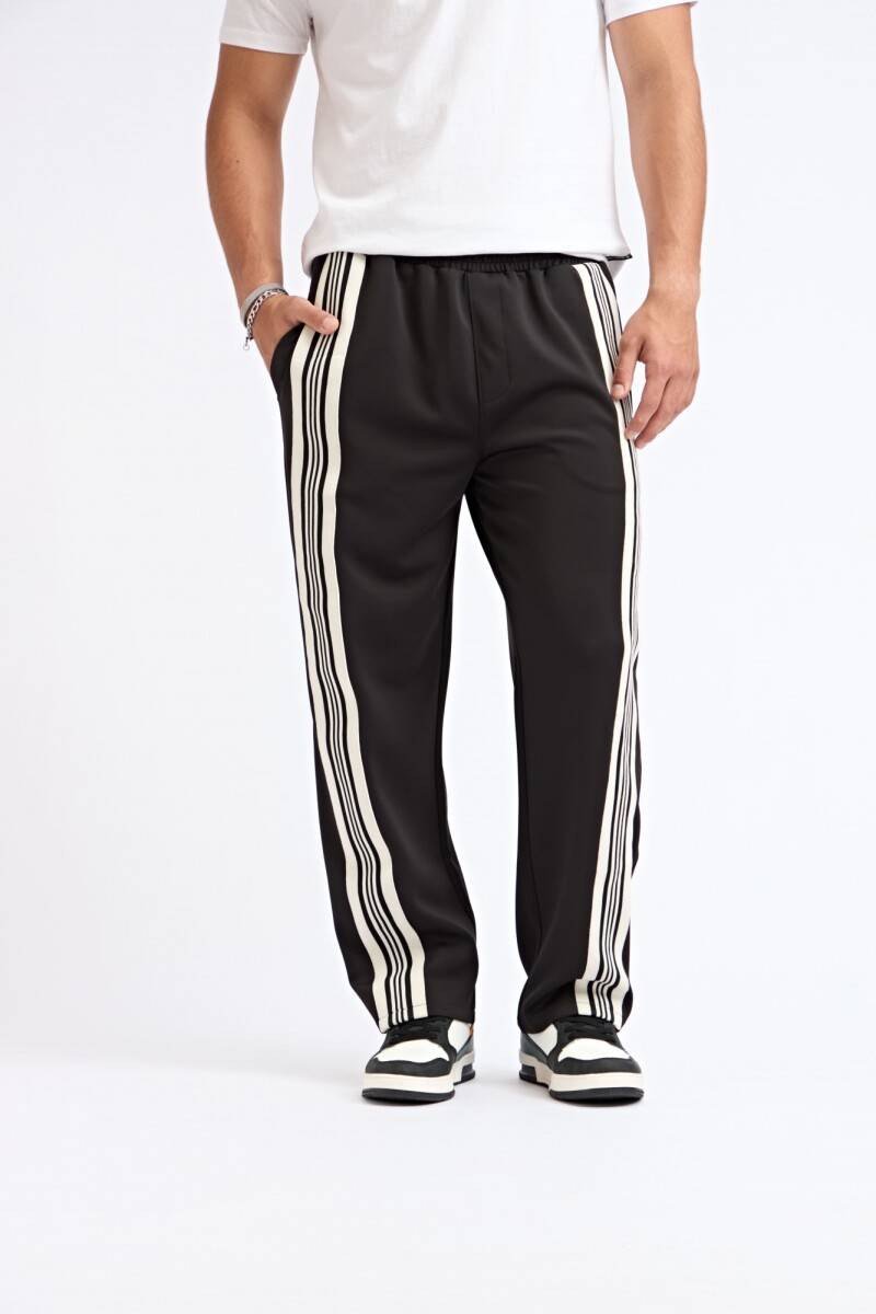PANTALON TIGRE - NEGRO 