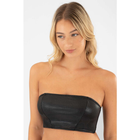 Top strapless glow Negro