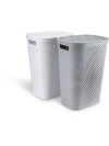 Cesta para ropa INFINITY plástico blanco Cesta para ropa INFINITY plástico blanco