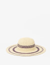 Sombreros verano Sombrero Efecto Rafia - Combinacion Bicolor