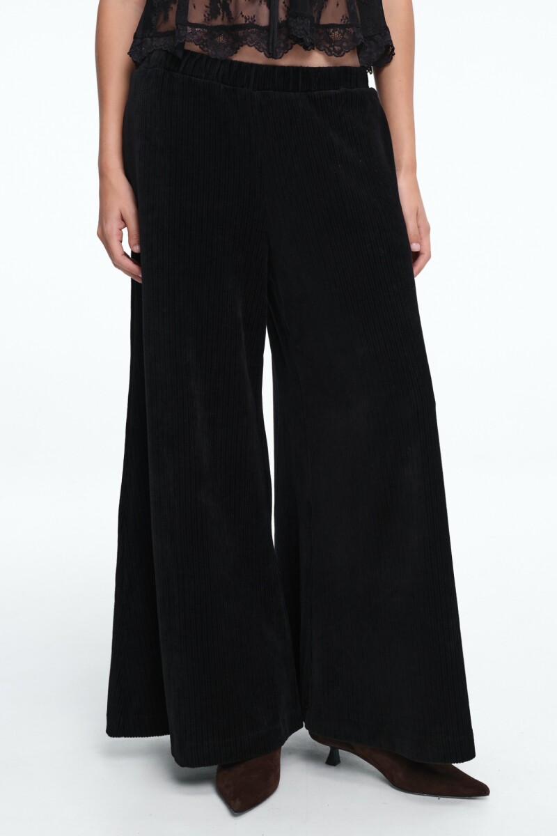 PANTALON ANCHO Negro