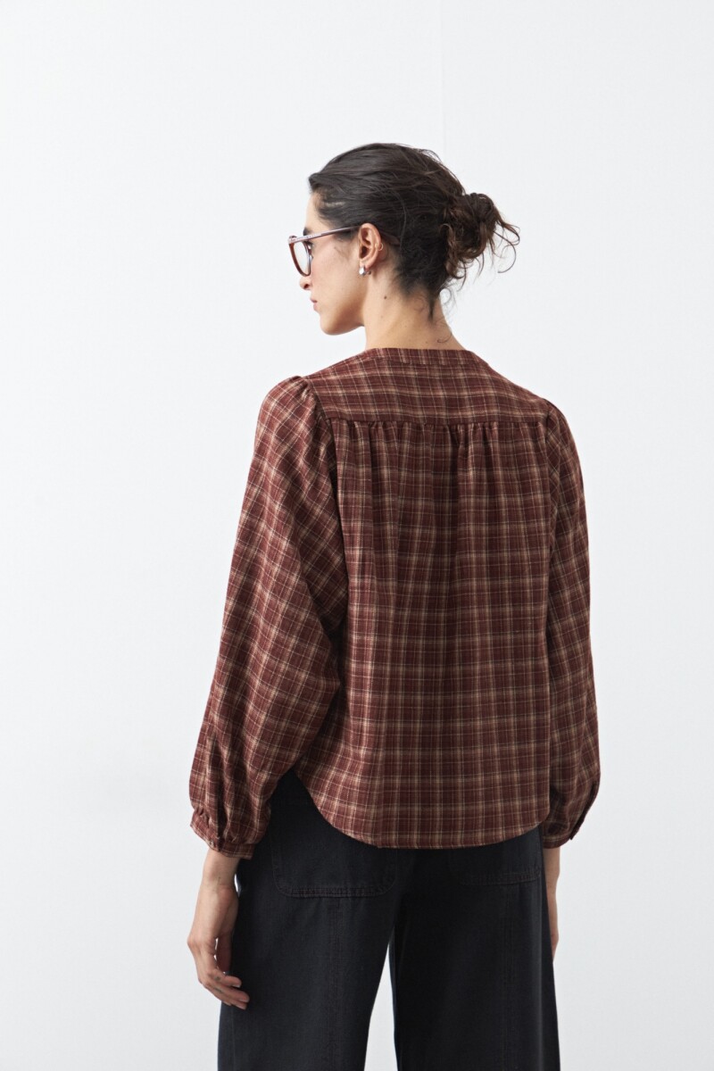 CAMISA LAIDA Ladrillo