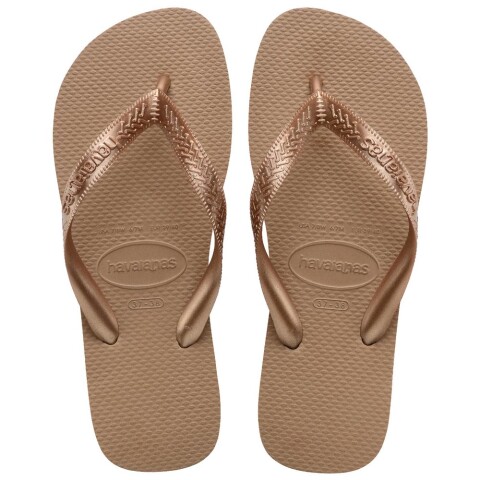 Sandalias Havaianas Top Tiras Rosa Ballet Rose Gold