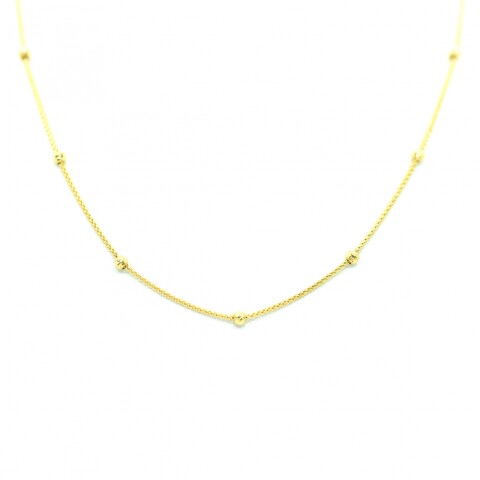 Collar en Oro 18Kilates con Dijes Collar en Oro 18Kilates con Dijes