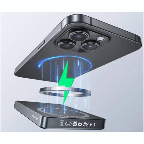 Power Bank Magnético USAMS CD219 10.000 mAh - Gray Power Bank Magnético USAMS CD219 10.000 mAh - Gray