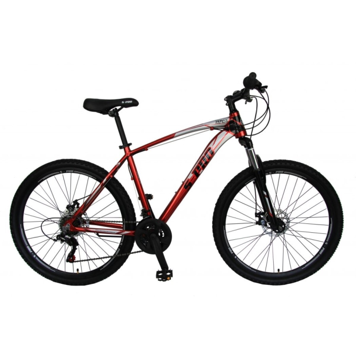 Bicicleta S-pro Mtb Zero3 R.29 Hombre Aluminio F/disco - Rojo 