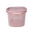 OUTLET Canasto organizador c/ tapa 29*21*13 cm Outlet Canasto Organizador C/ Tapa 29*21*13 Cm
