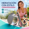 Bebedero Portatil Silicona Para Perros Y Gatos CELESTE