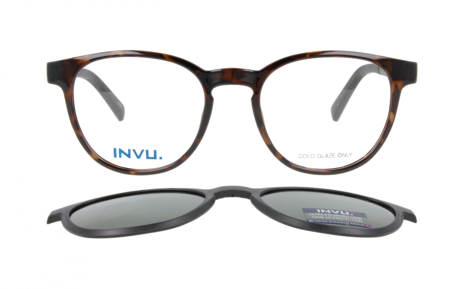 INVU Clip-On 42613B col Brown demi polarizado 